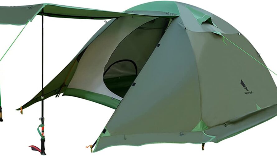 2022年版 家族キャンプに最適な GeerTop  キャンプ用テント４人用を紹介